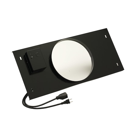 Almo 10-Inch Round Duct Rough-In Kit for RMIP Insert with In-Line Blowers Compatibility 332KR